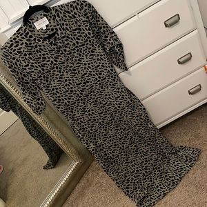 Button Down Office Dress